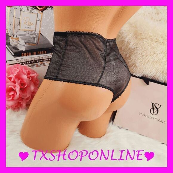 ❣️👙{Victoria's Secret} Dream Angels high waist shine mesh panty 👙❣️NWT - Picture 2 of 5